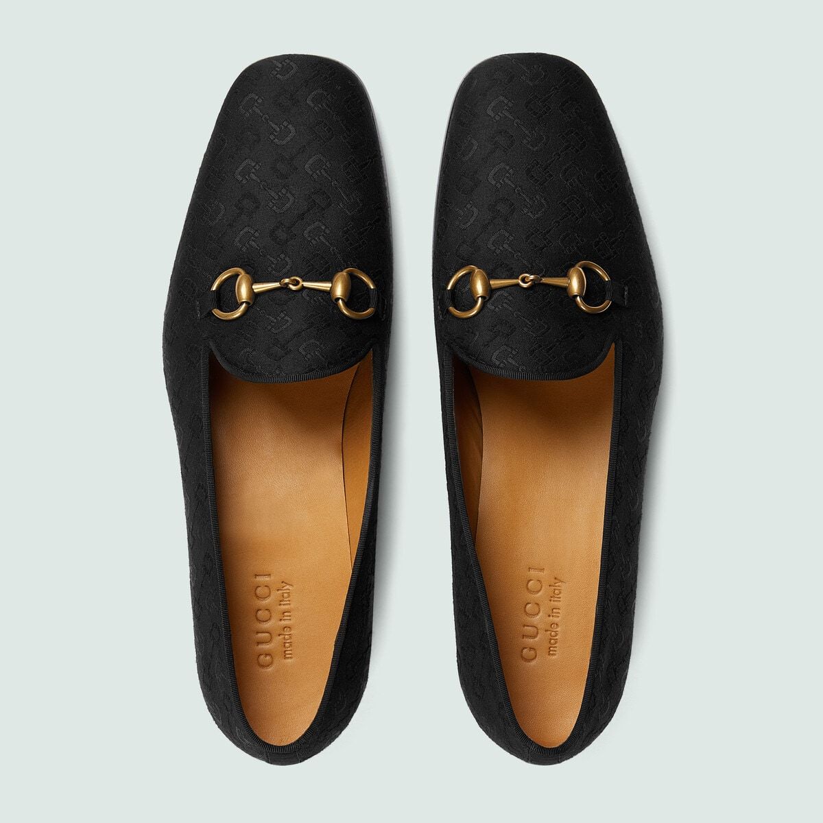 Gucci jacquard loafers best sale