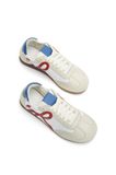 Giày Nữ Loewe Ballet Runner 'White Cherry Royal Blue' 