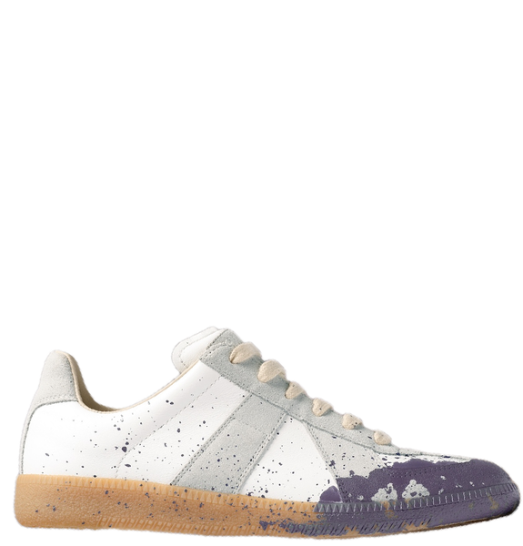  Giày Nữ Maison Margiela Paint Replica 'Pewter' 