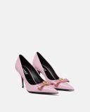  Giày Nữ Versace Gianni Ribbon Pumps 'Pink' 