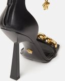  Giày Nữ Versace Medusa Chain Sandals 'Black' 