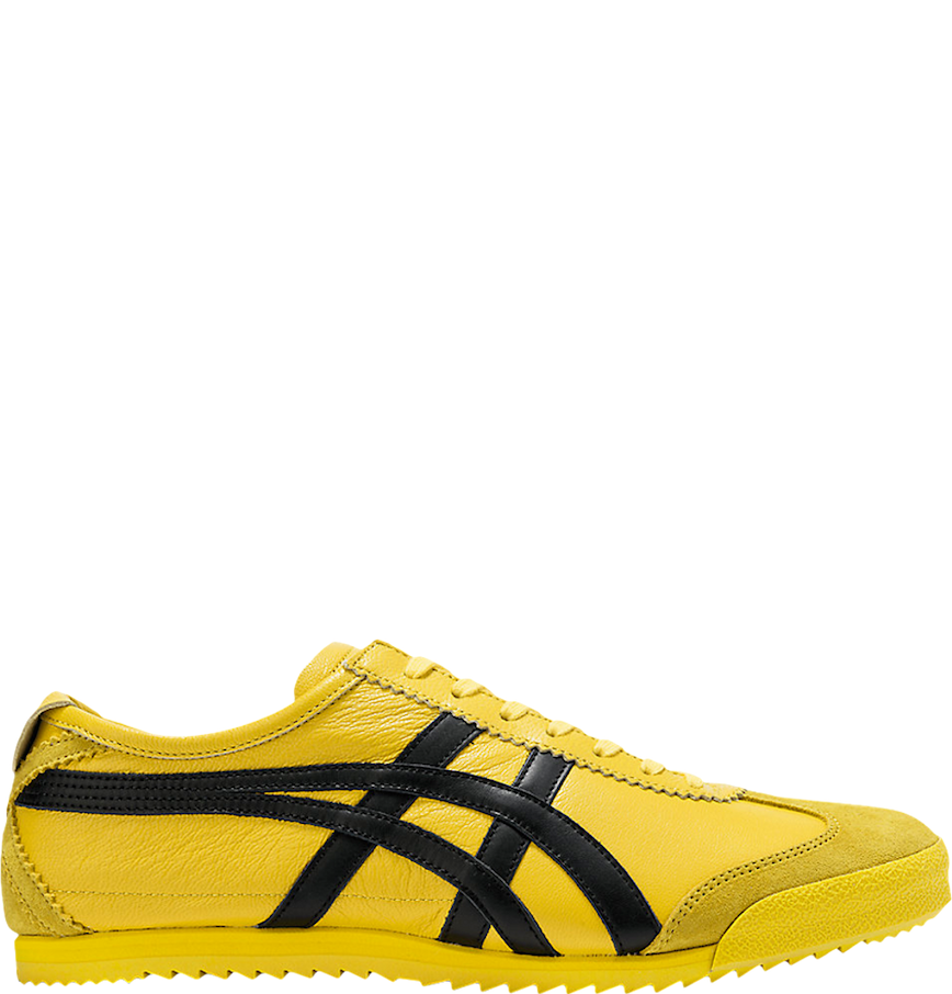 Onitsuka Tiger◆MEXICO 66 DELUXE 1181A578 VIBRANT YELLOW Onitsuka Tiger Mexico 66 Deluxe 'White Vibrant Yellow