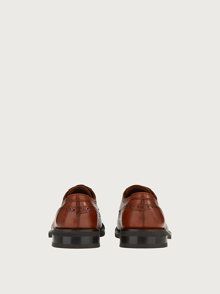  Giày Nam Salvatore Ferragamo Debry 'Brown' 