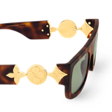  Kính Louis Vuitton Monogram Tribute Sunglasses 'Tortoise' 