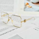  Kính Nữ Loewe Eyeglasses Loewe Refined Metal 'Gold' 