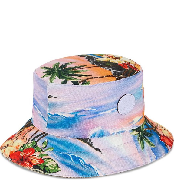  Mũ Gucci Canvas Island Print Bucket 'Multicolor' 