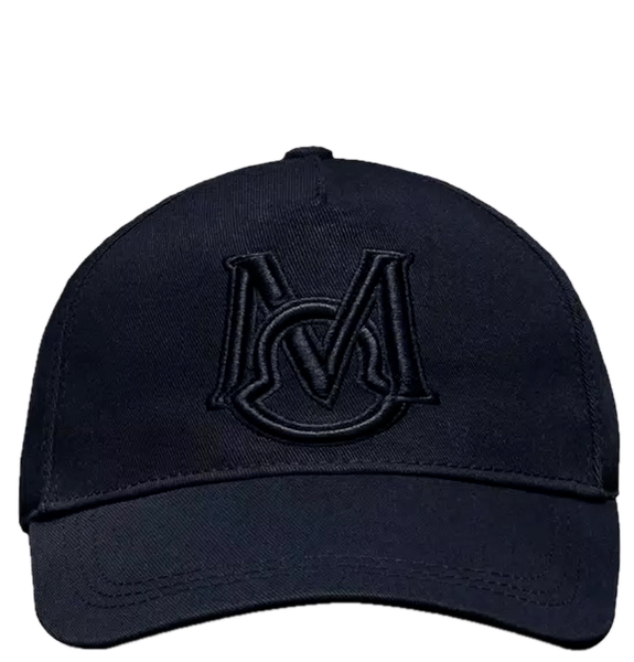  Mũ Nam Moncler Gabardine Baseball Cap 'Black' 