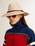  Mũ Nữ Golden Goose Fedora Hat 'Parchment' 