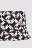  Mũ Nữ Moncler Chain Print Bucket Hat 'Blue' 