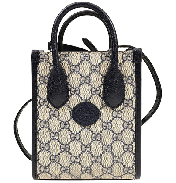  Túi Gucci Mini Bag With Interlocking G 'Beige' 