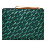  Túi Nam Kenzo Logo Large Shared Clutch 'Green' 