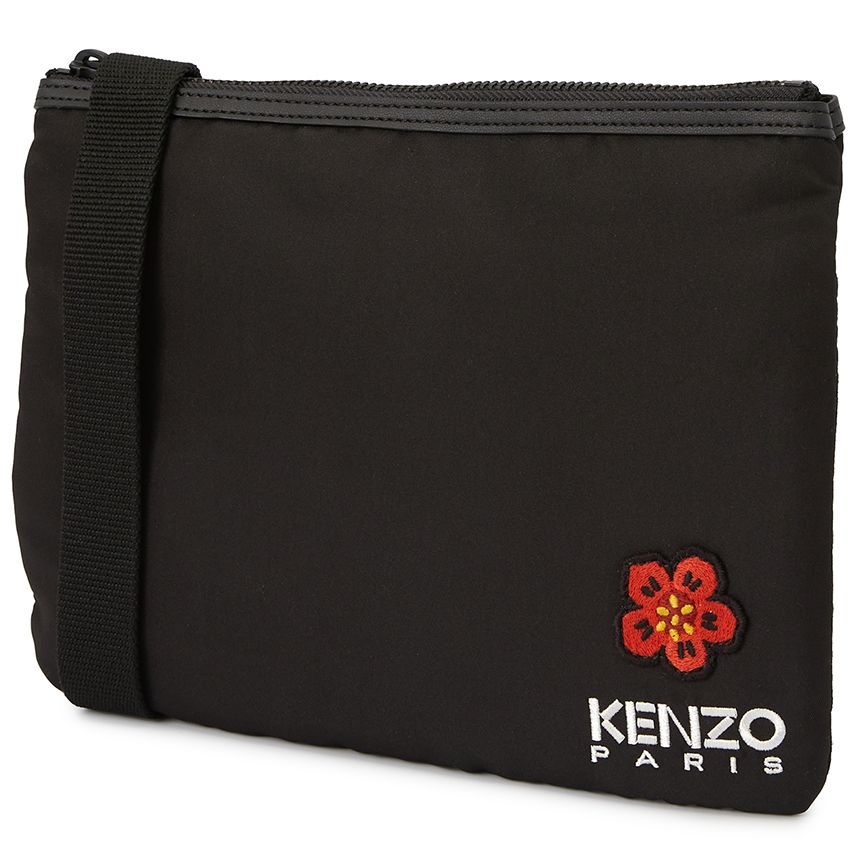  Túi Nam Kenzo Logo Shared Shoulder Bag 'Black' 