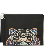  Túi Nam Kenzo Tiger Large Common Clutch 'Black' 