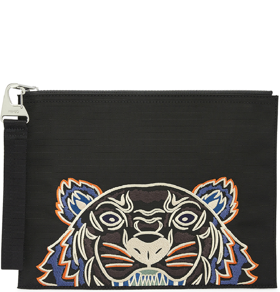  Túi Nam Kenzo Tiger Large Common Clutch 'Black' 