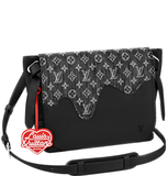  Túi Nam Louis Vuitton Besace Tokyo 'Black Monogram Denim' 