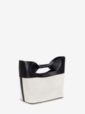  Túi Nữ Alexander McQueen Bow Small 'Black White' 