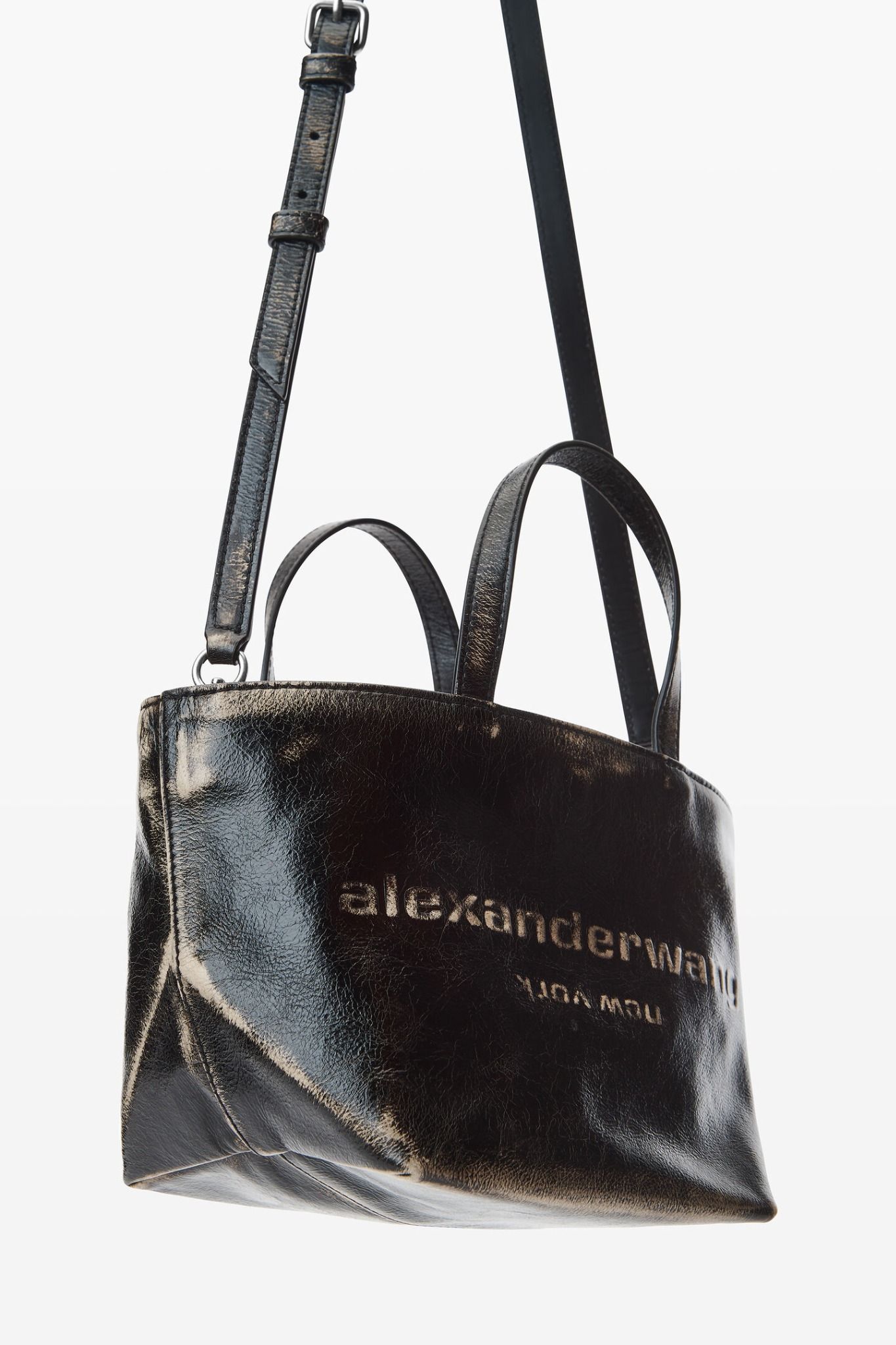  Túi Nữ Alexander Wang Punch Small Tote Bag 'Black' 