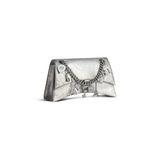  Túi Nữ Balenciaga Crush Small Chain Bag 'Silver' 