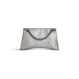  Túi Nữ Balenciaga Crush Small Chain Bag 'Silver' 