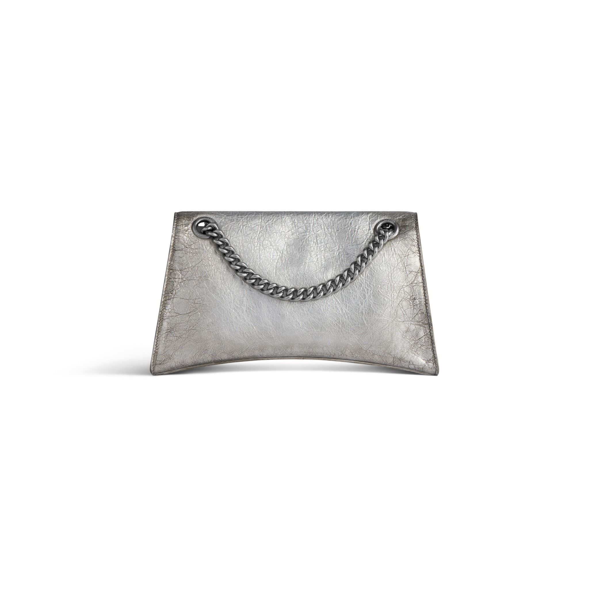  Túi Nữ Balenciaga Crush Small Chain Bag 'Silver' 