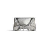  Túi Nữ Balenciaga Crush Small Chain Bag 'Silver' 