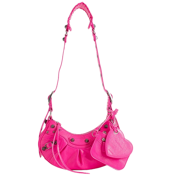  Túi Nữ Balenciaga Le Cagole Xs Shoulder Bag 'Pink' 