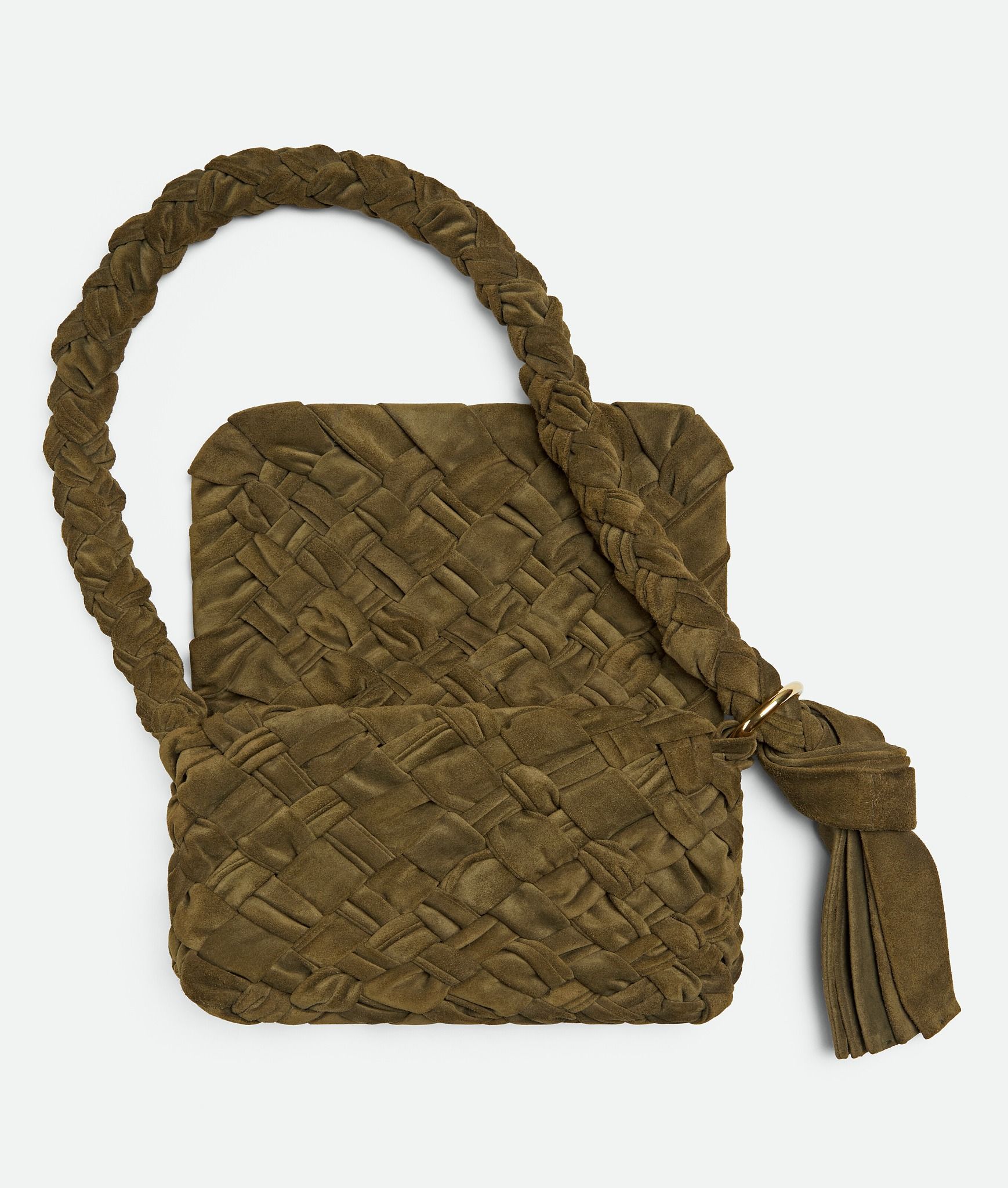  Túi Nữ Bottega Veneta Kalimero Città 'Olive Oil' 