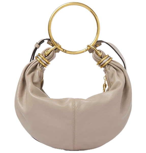  Túi Nữ Chloe Small Bracelet Hobo Bag 'Motty Grey' 