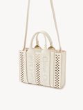  Túi Nữ Chloe Small Woody Tote Bag 'Misty Ivory' 