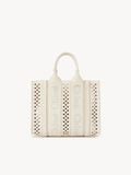 Túi Nữ Chloe Small Woody Tote Bag 'Misty Ivory' 
