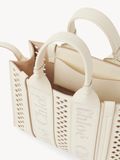  Túi Nữ Chloe Small Woody Tote Bag 'Misty Ivory' 