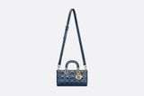  Túi Nữ Dior Medium Lady D-joy Bag 'Midnight Blue' 