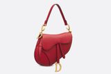  Túi Nữ Dior Saddle Bag With Strap 'Amaryllis Red' 