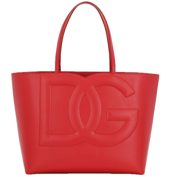  Túi Nữ Dolce & Gabbana Medium DG Logo Shopper 'Red' 