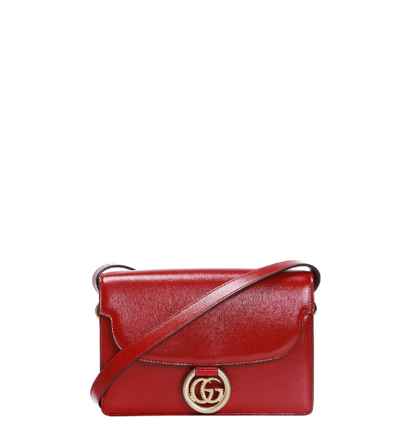  Túi Nữ Gucci GG Ring Shoulder Bag 'Red' 