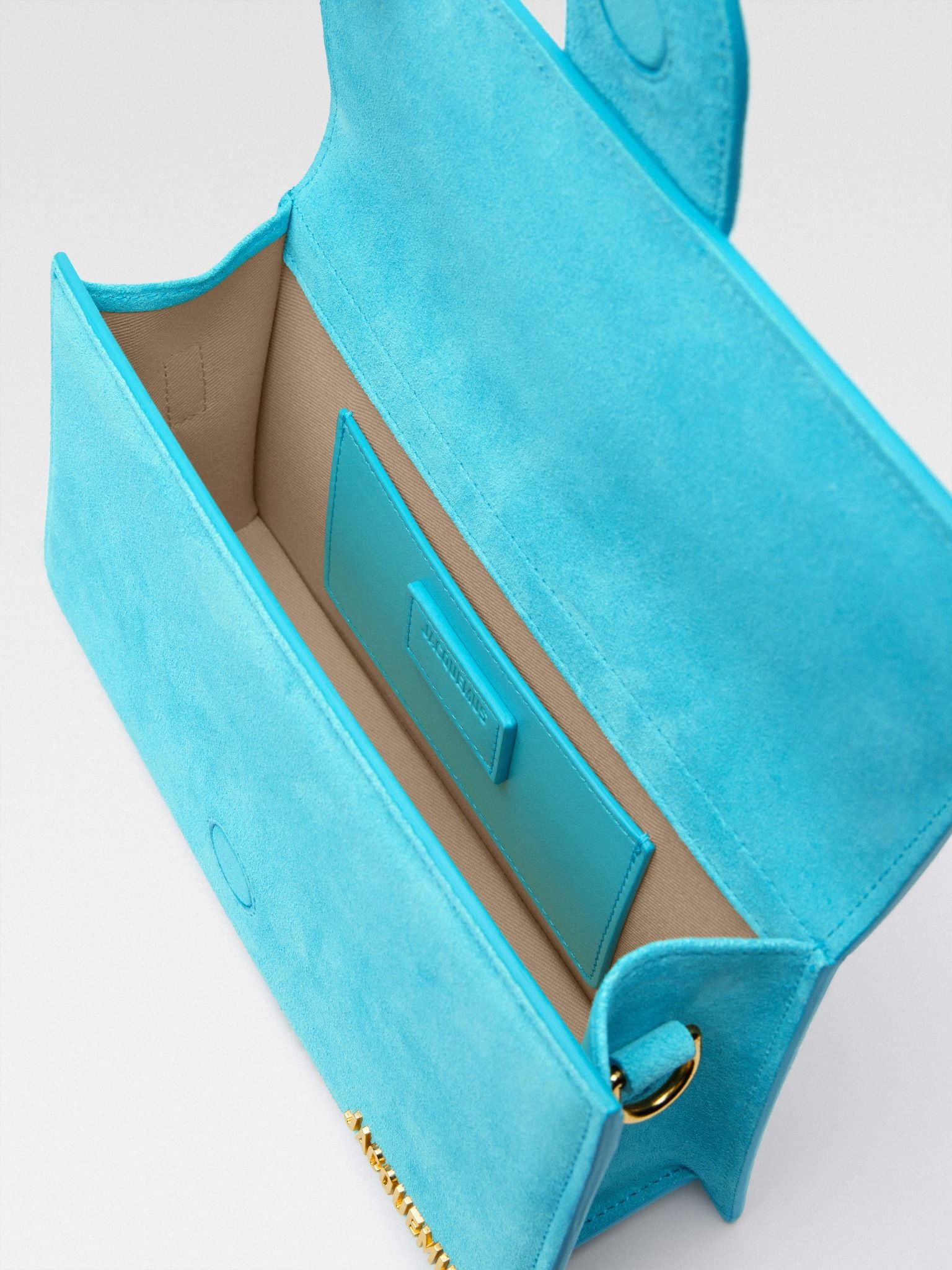  Túi Nữ Jacquemus The Large Bambino 'Turquoise' 