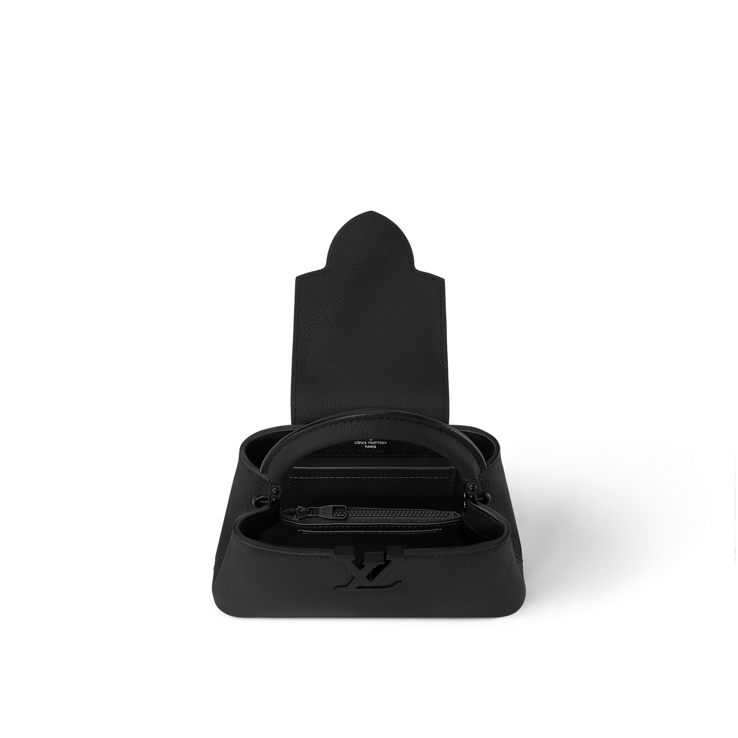  Túi Nữ Louis Vuitton Capucines East-West Mini Bag 'Black' 