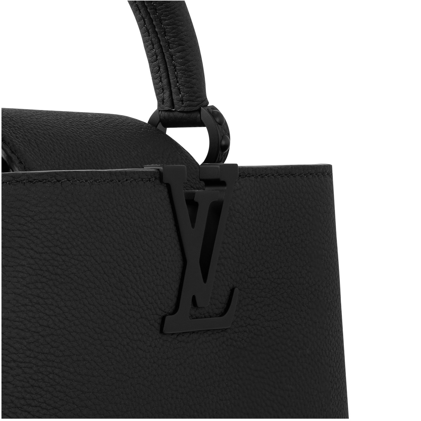  Túi Nữ Louis Vuitton Capucines East-West Mini Bag 'Black' 