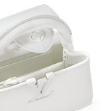  Túi Nữ Louis Vuitton Capucines East-West Mini Bag 'White' 