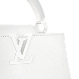  Túi Nữ Louis Vuitton Capucines East-West Mini Bag 'White' 