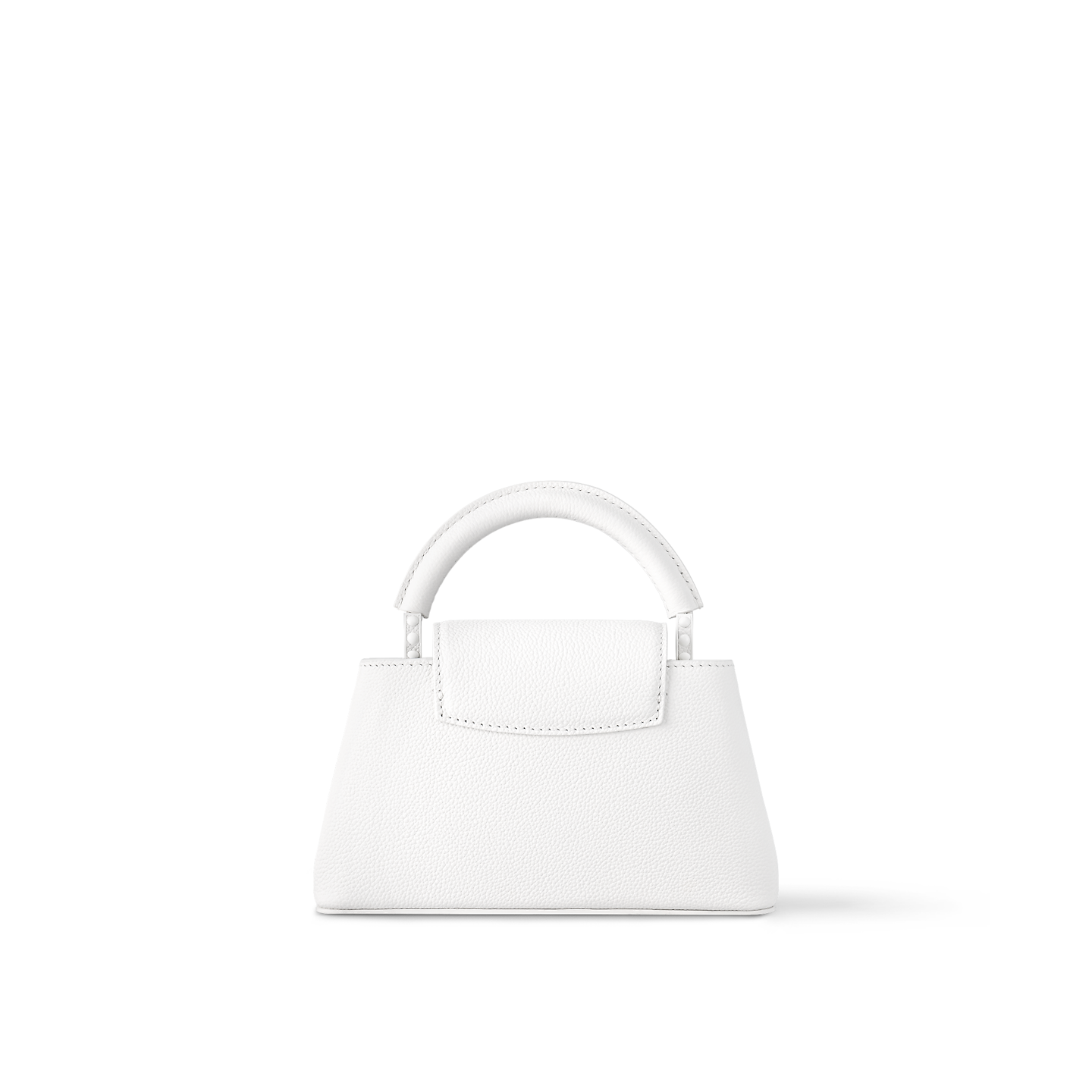  Túi Nữ Louis Vuitton Capucines East-West Mini Bag 'White' 