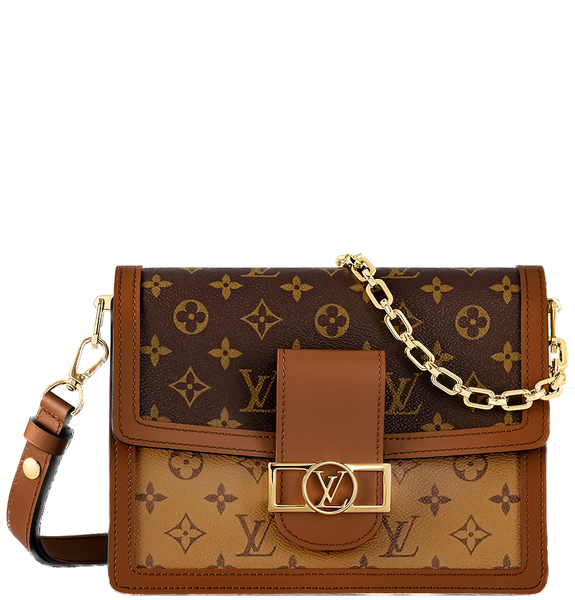  Túi Nữ Louis Vuitton Dauphine MM 'Monogram Coated Canvas' 
