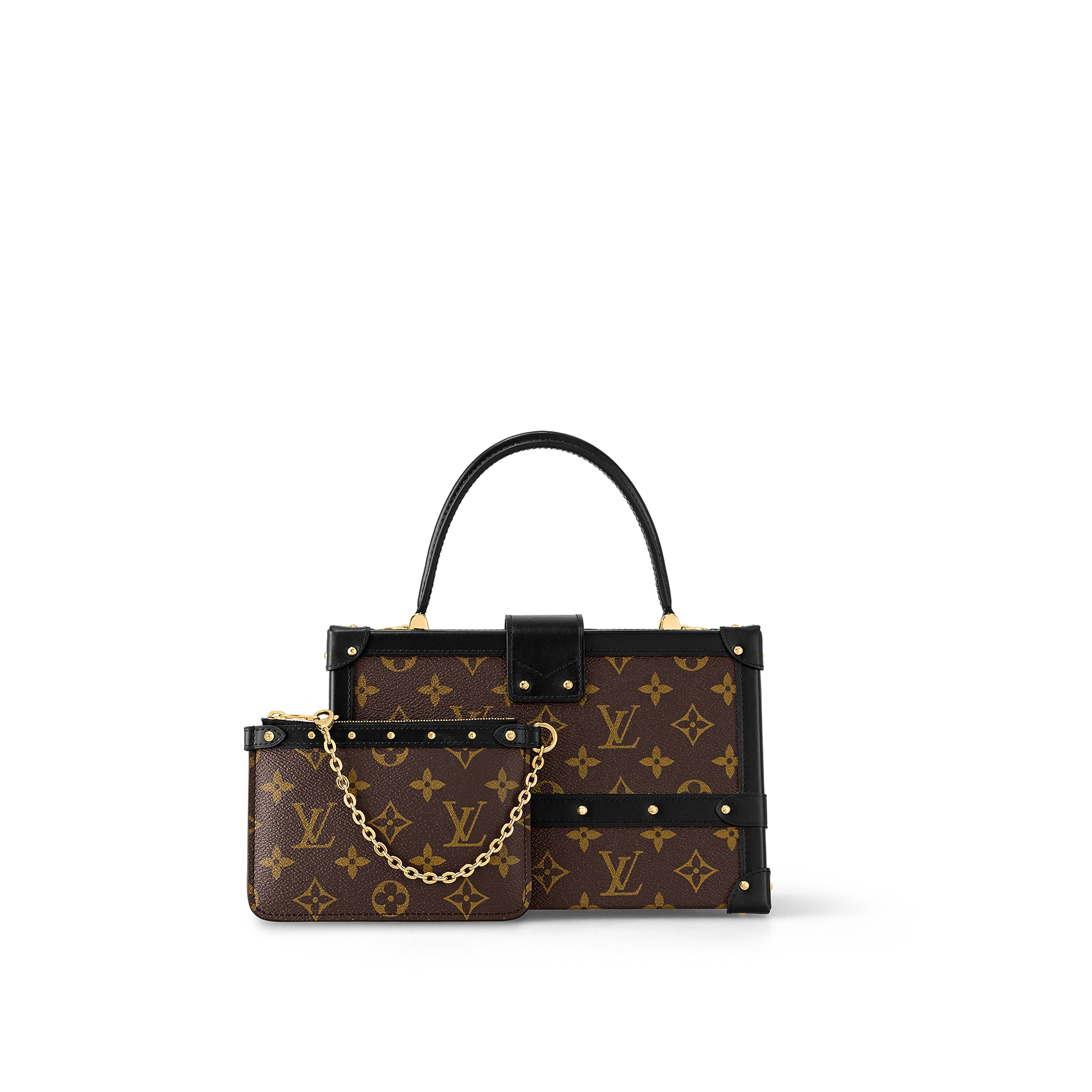 Túi Nữ Louis Vuitton Petite Malle V Bag 'Monogram Coated' M46309 LUXITY