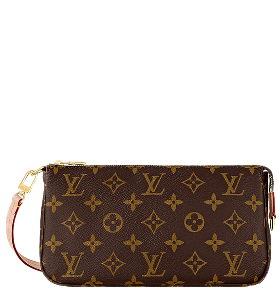  Túi Nữ Louis Vuitton Pochette Accessoires Monagram Canvas 'Pink' 