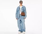  Túi Nữ Marc Jacobs Leather Mini Tote Bag 'Argan Oil' 