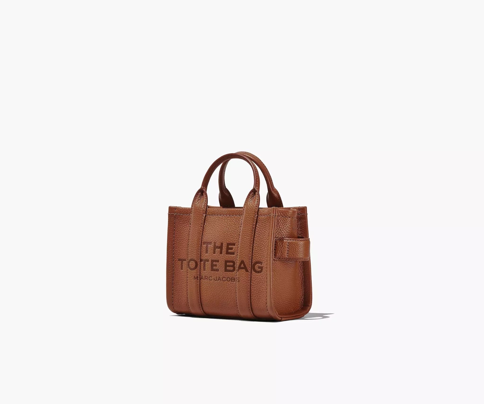  Túi Nữ Marc Jacobs Leather Mini Tote Bag 'Argan Oil' 