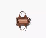  Túi Nữ Marc Jacobs Leather Mini Tote Bag 'Argan Oil' 