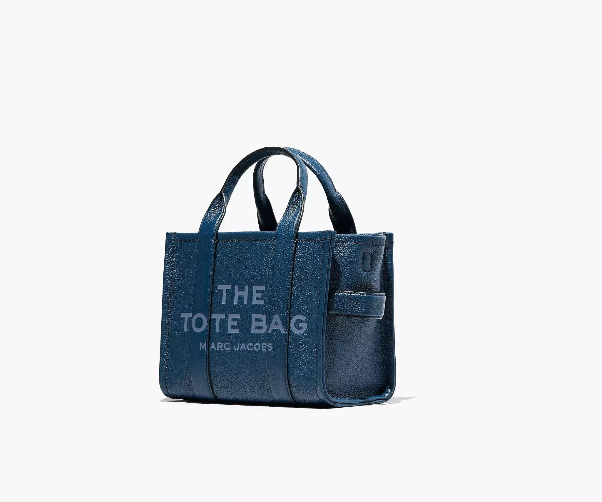  Túi Nữ Marc Jacobs Leather Small Tote Bag 'Blue Sea' 