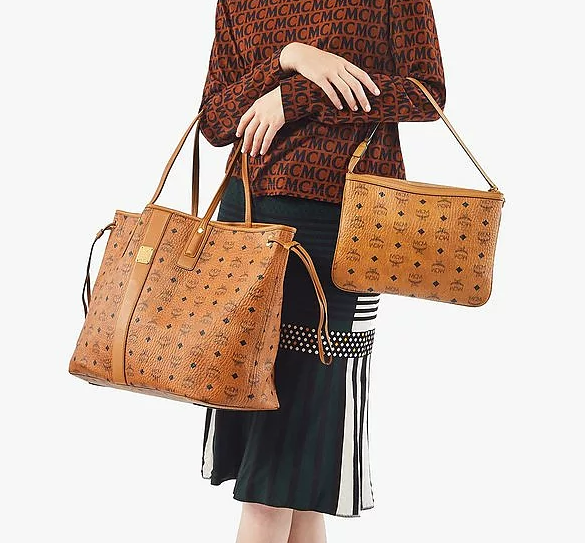 Túi Nữ MCM Reversible Liz Shopper Visetos 'Beige' MWPAAVI01CO001