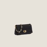  Túi Nữ Miu Miu Crystal Cloqué Bag 'Black' 